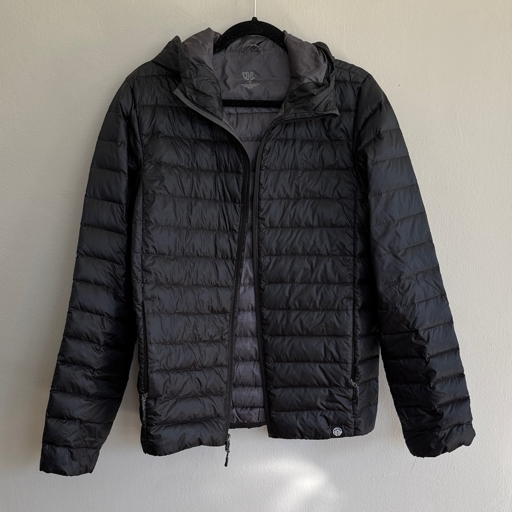 Men's Black REI CO-OP Puffer Jacket